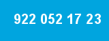 922 052 17 23